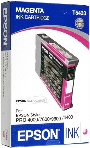 Картридж струйный Epson оригинальный C13T543300 для Stylus Pro 7600/9600 (пурпурный)