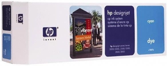 HP C1807A (cyan) Картридж оригинальный для HP DJ CP 2000/ 2500/ 3000/ 3500/ 3800, голубой, 410мл HP C1807A (cyan) Картридж оригинальный для HP DJ CP 2000/ 2500/ 3000/ 3500/ 3800, голубой, 410мл