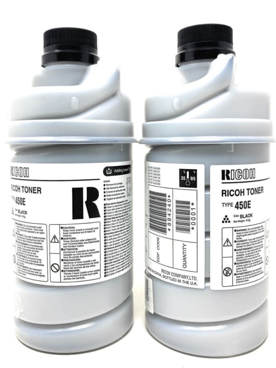 Картридж Ricoh 884240 Type 450E оригинальный для Ricoh FT 4022/ 4027/ 4527/ 4622/ 4822/ 5035/ 5535/ 5632/ 4640/ 5832, чёрный, 2*17000 стр.