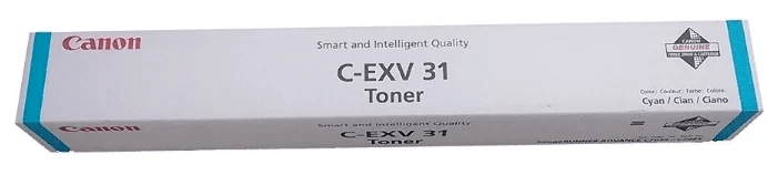 Тонер оригинальный Canon C-EXV31C 2796B002 для принтеров iRC7055/ C7065, Голубой (52 000 стр.)