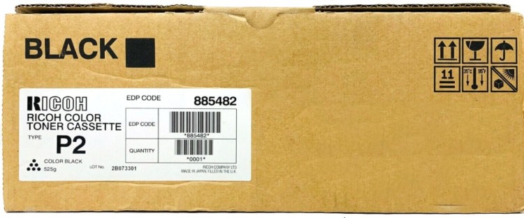 Картридж Ricoh Type Р2 (885482/ 888235) оригинальный для Ricoh Aficio 2228C/ 2232C/ 2238C, чёрный, 20000 стр.