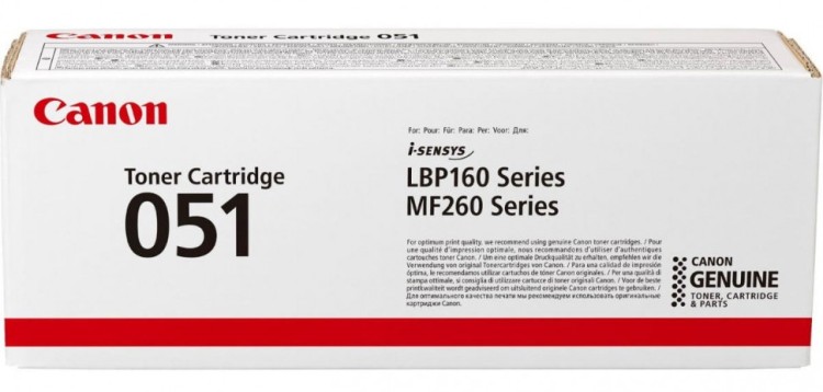Тонер-картридж Canon 51 для принтеров i-SENSYS LBP162dw/ MF260, черный, 1700 стр. Тонер-картридж Canon 51 для принтеров i-SENSYS LBP162dw/ MF260, черный, 1700 стр.