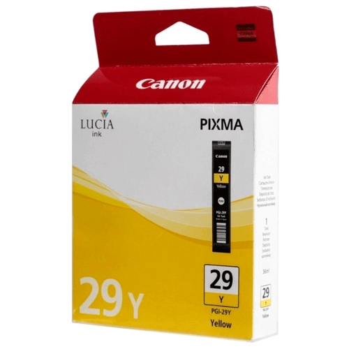 Картридж струйный Canon PGI-29Y для принтеров Pixma Pro 1,  290 стр.