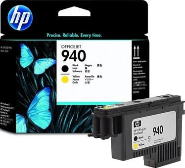 Картридж HP Officejet Pro 8000/8500 (C4900A) головка (черно/желтая) №940