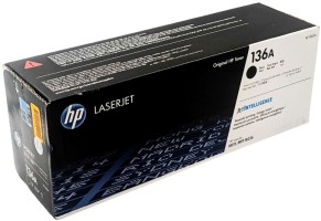 Картридж HP W1360A (136A) оригинальный для принтеров LaserJet M211d/ M211dw/ M236d/ M236dw, черный, 1150 страниц