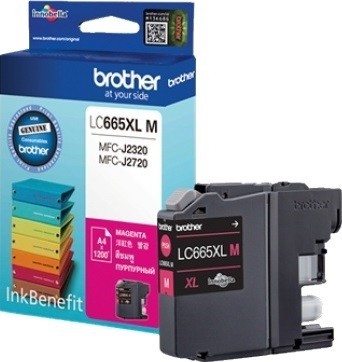 Картридж струйный Brother оригинальный LC-665XLM (MFCJ2320/2720) Magenta (1200стр) Картридж струйный Brother оригинальный LC-665XLM (MFCJ2320/2720) Magenta (1200стр)