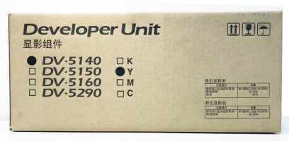 Блок проявки Kyocera DV-5140Y (302NR93031/ 302NR93030/ 302NR93032) оригинальный для принтера Kyocera ECOSYS P6130cdn / P6230cdn / M6030cdn / M6230cidn / M6530cdn / M6630cidn, жёлтый, (200 000 стр.)