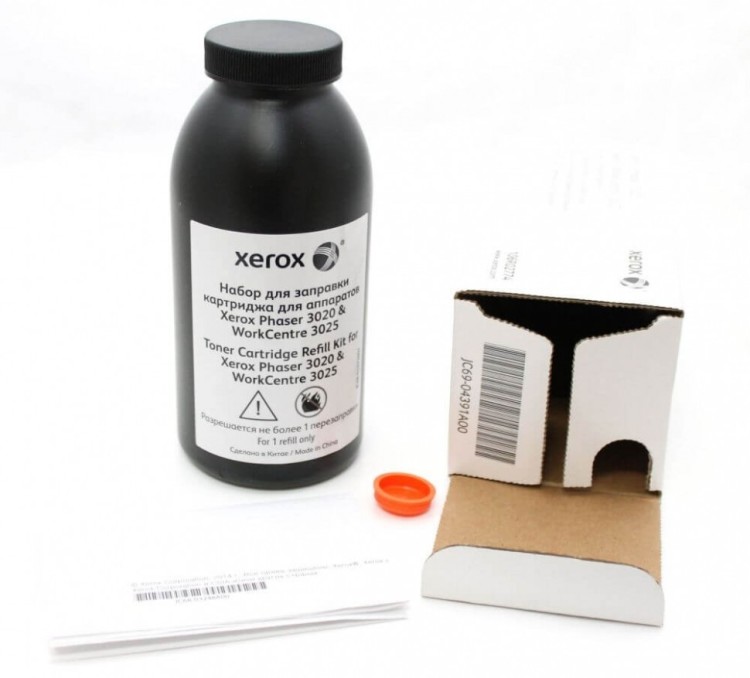 Комплект заправочный Xerox 106R02774 оригинальный для Xerox Phaser 3020/ WorkCentre 3025, black, (1500 страниц)