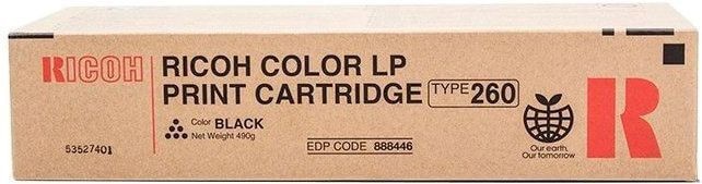 Картридж Ricoh Type 260 (888446) оригинальный для Ricoh Aficio CL-7200/ CL-7300, чёрный, 24000 стр.