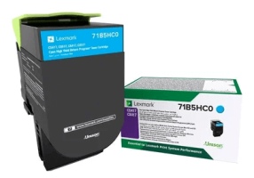 Картридж лазерный Lexmark 71B5HC0 для принтеров CS417dn/ CS517de/ CX417dn/ CX517de, голубой, 3500 стр.
