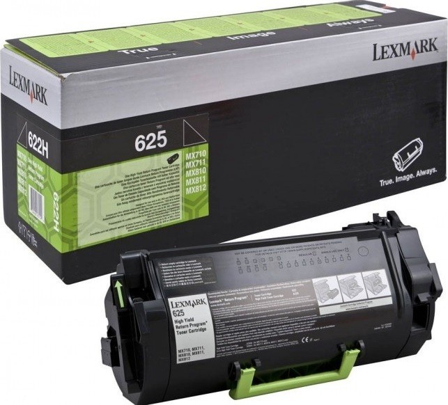 Картридж лазерный Lexmark 62D5H00 для принтеров MX710/MX711/MX810/MX811/MX812, черный, 25000 стр.