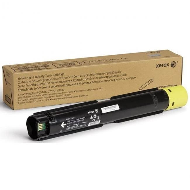 Картридж Xerox 106R03746 оригинальный для Xerox VersaLink C7020/ 7025/ 7030 yellow (16500 страниц)