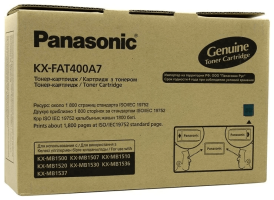 Тонер картридж оригинальный Panasonic KX-FAT400A для принтеров KX-MB1500/ 1520RU, черный, 2500 страниц