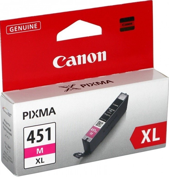 Картридж струйный Canon CLI-451XLM для принтеров PIXMA iP7240, MG5440, 6340, 11 мл