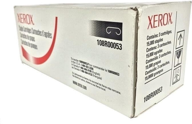 Картридж со скрепками Xerox 108R00053 оригинальный для принтера Xerox DocuColor 220/ 230/ 240/ 242/ 250/ 252/ 260/ 420, WorkCentre 65/ 75/ 90, 3*5000 шт. Картридж со скрепками Xerox 108R00053 оригинальный для принтера Xerox DocuColor 220/ 230/ 240/ 242/ 250/ 252/ 260/ 420, WorkCentre 65/ 75/ 90, 3*5000 шт.