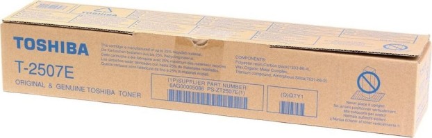 Картридж Toshiba T-2507E (6AG00005086/ 6AJ00000157) оригинальный для Toshiba E-Studio 2006/ 2506/ 2007/ 2507, 12000 стр.