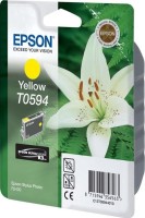 Картридж струйный Epson оригинальный C13T05944010 для Stylus Photo R2400 (желтый) (cons ink)