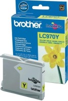 Картридж струйный Brother оригинальный LC-970Y (DCP-135C/MFC-235C) Yellow (300стр)