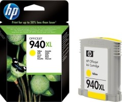 Картридж HP Officejet Pro 8000/8500 (C4909A) желтый №940XL (16ml)