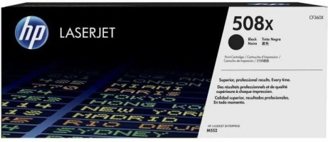 Картридж HP CF360X (508X) оригинальный Black для принтеров Color LaserJet Enterprise M552dn/ M553dn/ M553n/ M553x, 12500 страниц