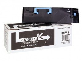 Картридж Kyocera TK-880K (1T02KA0NL0) оригинальный для принтеров FS-C8500DN, black (25000 стр.)