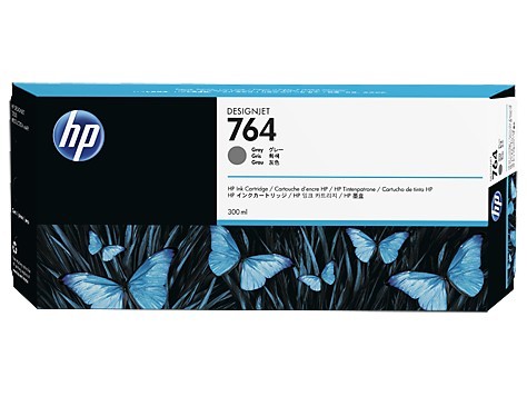 Картридж оригинальный HP 764 (C1Q18A) для Designjet T3500, серый, 300 мл.