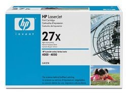 Картридж HP C4127X (27X) оригинальный для принтеров LaserJet 4000/ 4000T/ 4000N/ 4000TN/ 4050/ 4050n/ 4050t/ 4050tn black, 10000 страниц