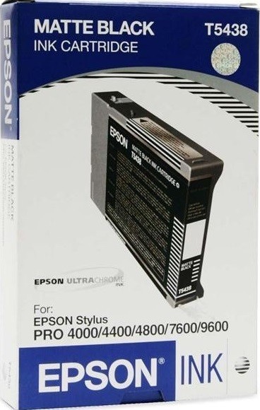 Картридж струйный Epson оригинальный C13T543800 T5438 для Stylus Pro 7600/9600 (матовый черный)