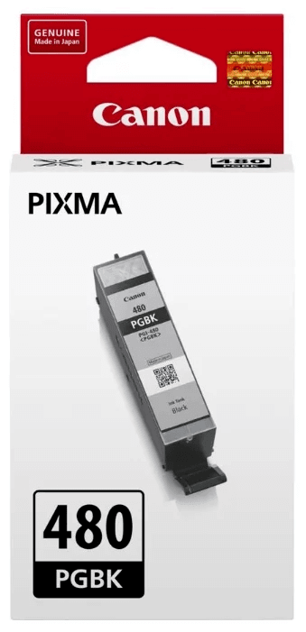 Картридж струйный Canon PGI-480 PGBK для принтеров PIXMA TS6140/  TS8140/  TS9140/  TR8540, 11.2  мл