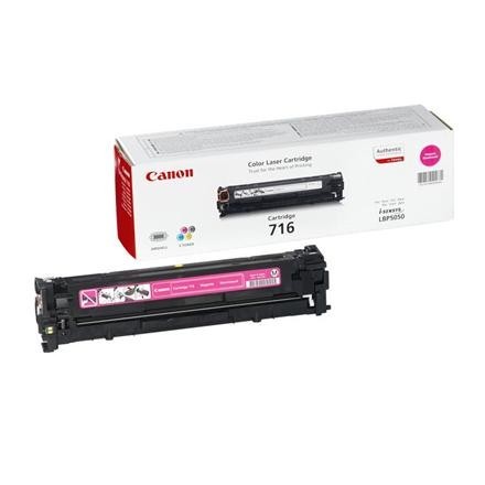 Тонер-картридж Canon 716M для принтеров i-Sensys LBP-5050, MF-8030CN, MF-8050CN, пурпурный, 1500 стр.