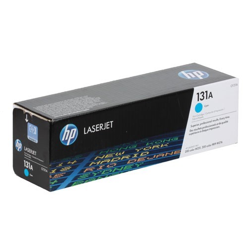 Картридж HP CF211A (131A) оригинальный для принтеров Color LaserJet Pro 200 M251/ MFP M276 cyan, 1800 страниц