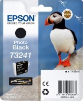 Картридж струйный Epson оригинальный C13T32414010 черный фото для SC-P400 (cons ink)