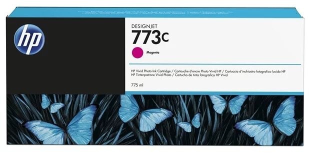 Картридж оригинальный HP 773C (C1Q39A) для Designjet Z6600/ Z6800, пурпурный, 775 мл. Картридж оригинальный HP 773C (C1Q39A) для Designjet Z6600/ Z6800, пурпурный, 775 мл.