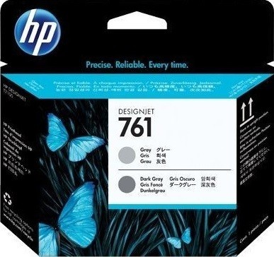 Печатающая головка оригинальная HP №761 (CH647A) для HP Designjet T7100 (gray / dark gray) Печатающая головка оригинальная HP №761 (CH647A) для HP Designjet T7100 (gray / dark gray)