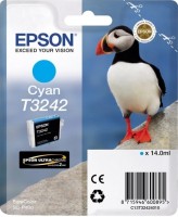 Картридж струйный Epson оригинальный C13T32424010 голубой для SC-P400 (cons ink)