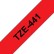 Кассета с лентой для печати наклеек Brother оригинальная TZE-441 (TZe441) для P-Touch, лента 18мм*8м, чёрный на красном