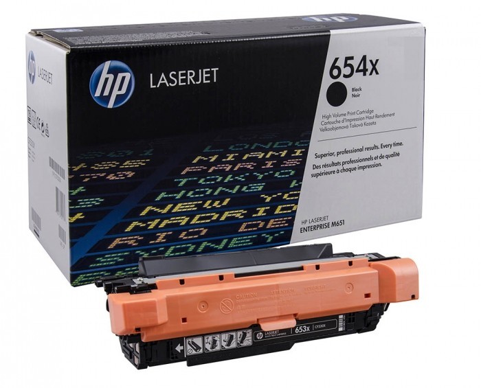 Картридж HP CF330X (654X) оригинальный Black для принтеров Color LaserJet Enterprise M651n/ M651dn/ M651xh, 22500 страниц