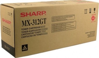 Картридж Sharp (MX-312GT/MX312GT) оригинальный для Sharp AR-5726/ AR-5731/ MX-M260/ MX-M264N/ MX-M310/ MX-M314N/ MX-M354N, чёрный, 25 000 стр.