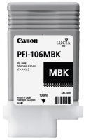 Картридж струйный Canon PFI-106MBK для принтеров iPF6300S/ 6400/ 6450, 130 мл