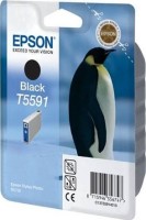 Картридж струйный Epson оригинальный T5591 C13T55914010 Epson RX 700 черный