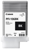 Картридж струйный Canon PFI-106BK для принтеров iPF6300S/ 6400/ 6450, 130 мл