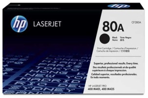 Картридж HP CF280A (80A) оригинальный для принтеров LaserJet Pro 400 M401a/ M401d/ M401n/ M401dn/ M401dne/ M401dw/ 400 MFP M425dn/ M425dw/ CM3525/ CM3530 black, 2700 страниц