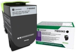 Картридж лазерный Lexmark 71B50K0 для принтеров CS317dn/ CS417dn/ CS517de/ CX317dn/ CX417dn/ CX517de, черный, 3000 стр.