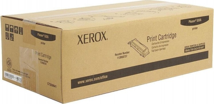 Картридж Xerox 113R00737 оригинальный для Xerox Phaser 5335 black, (10000 страниц) Картридж Xerox 113R00737 оригинальный для Xerox Phaser 5335 black, (10000 страниц)