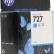 Картридж HP №727 (B3P13A) оригинальный для HP DesignJet T1500/ T1530/ T2500/ T2530/ T3500/ T920/ T930, голубой, 40мл