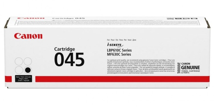 Тонер-картридж Canon 45 для принтеров i-SENSYS LBP611Cn, LBP613Cdw, черный, 1400 стр.