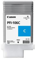 Картридж струйный Canon PFI-106 C для принтеров iPF6300S/ 6400/ 6450, 130 мл