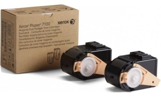 Картридж Xerox 106R02610 оригинальный для Xerox Phaser 7100, magenta, увеличенный, (2*4500 страниц)