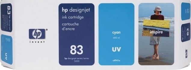 Картридж HP Designjet 5000/5500 (C4941A) голуб №83 0120016