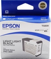 Картридж струйный Epson оригинальный C13T580900 для Stylus Pro 3800 светло-серый (Light Light Black) 80 мл.